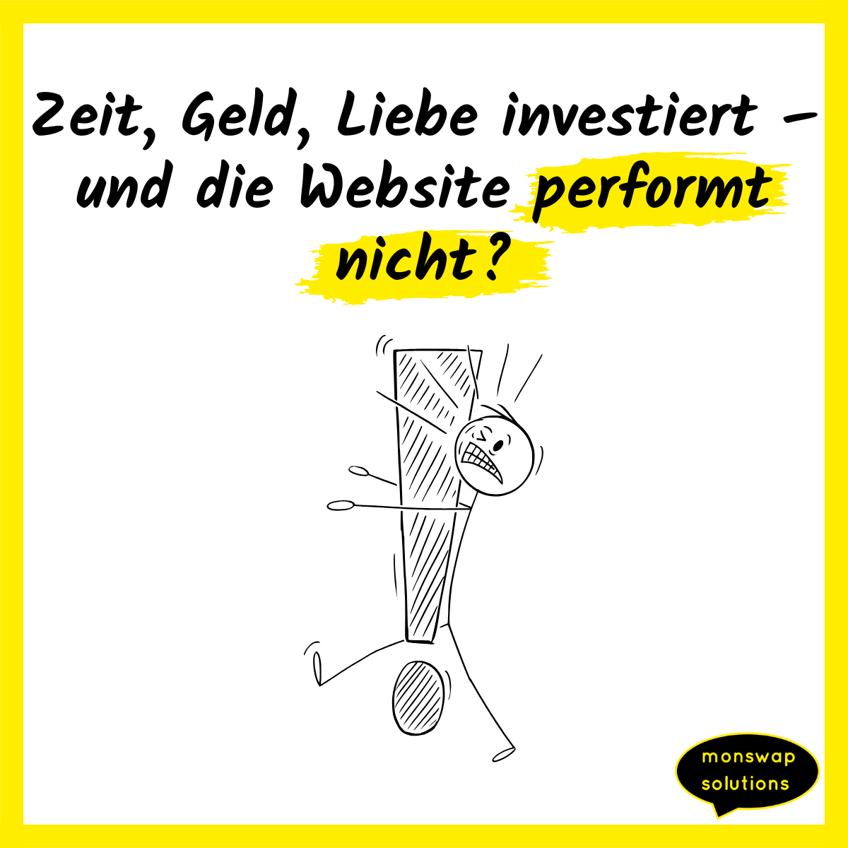 Symbolbild für häufige SEO-Fehler und die unangenehmen Folgen daraus